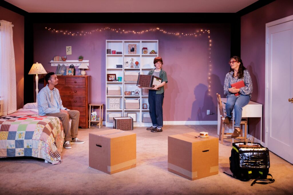 jordan bellow susannah perkins and dee pelletier in clubbed thumbs 2025 summerworks production of not not janes photo by maria baranova scaled